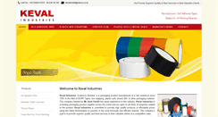 Desktop Screenshot of kevalindustries.com