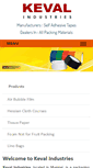 Mobile Screenshot of kevalindustries.com